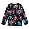 Children's Fashion Suit Skirt Round Neck Long Sleeve Top Pants