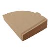 Conical Coffee Filter Paper, Odorless, 100 Sheets (V01, Unbleached, 100 Rolls)