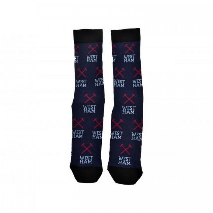 West Ham United FC Unisex Adult All-Over Print Socks