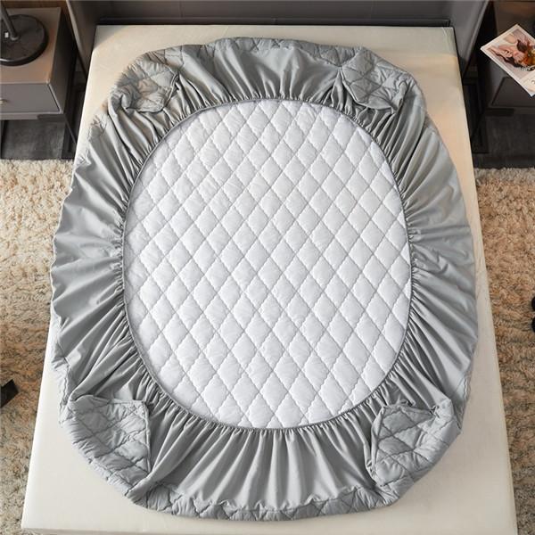 Новая супер водонепроницаемая простыня для кровати, противоскользящий наматрасник, утолщенный стеганый защитный чехол, водонепроницаемая простыня-кровать