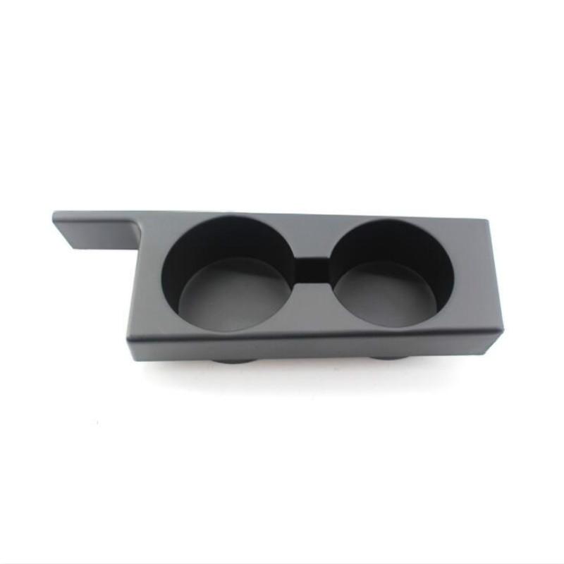 Черный передний автомобильный подстаканник Автомобильный держатель для напитков Автомобильные аксессуары для BMW E39 5-Series 1997-2003 Пластиковая черная портативная автомобильная чашка