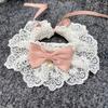Pet Neckerchief Attractive Charming Cute Cats Dogs Bowknot Neckerchief with Bell