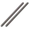 2PCS 1mm Thread Pitch Long Threaded Screw 304 Stainless Steel Rods Bar Studs Anchor Bolts