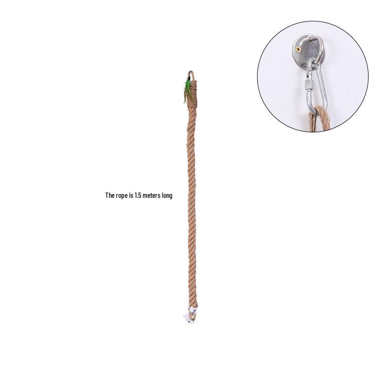 Всесезонное износостойкое дерево для кошек с утолщенным сизалевым канатом и когтеточкой