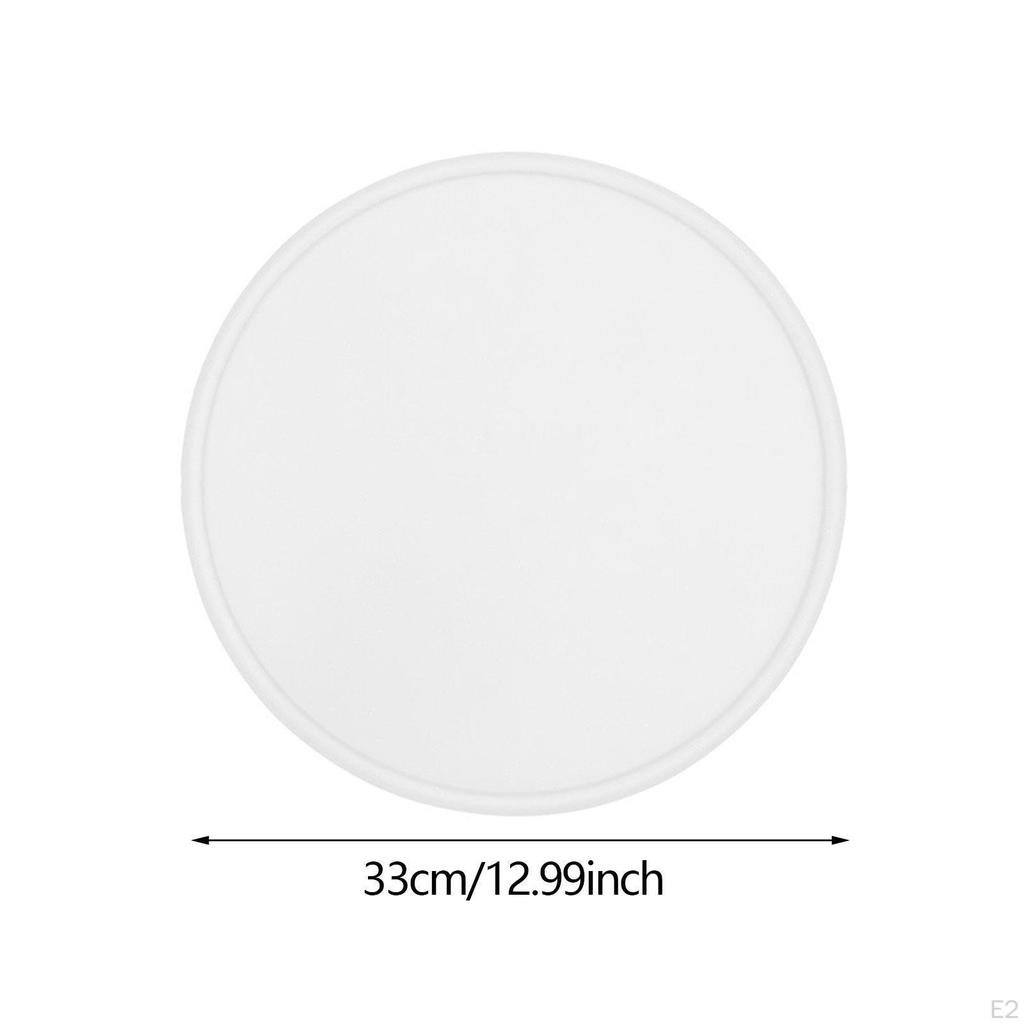 Силиконовый коврик для выпечки пиццы, подбрасывающий тесто, 13-дюймовая прочная портативная сковорода, летающая блинная