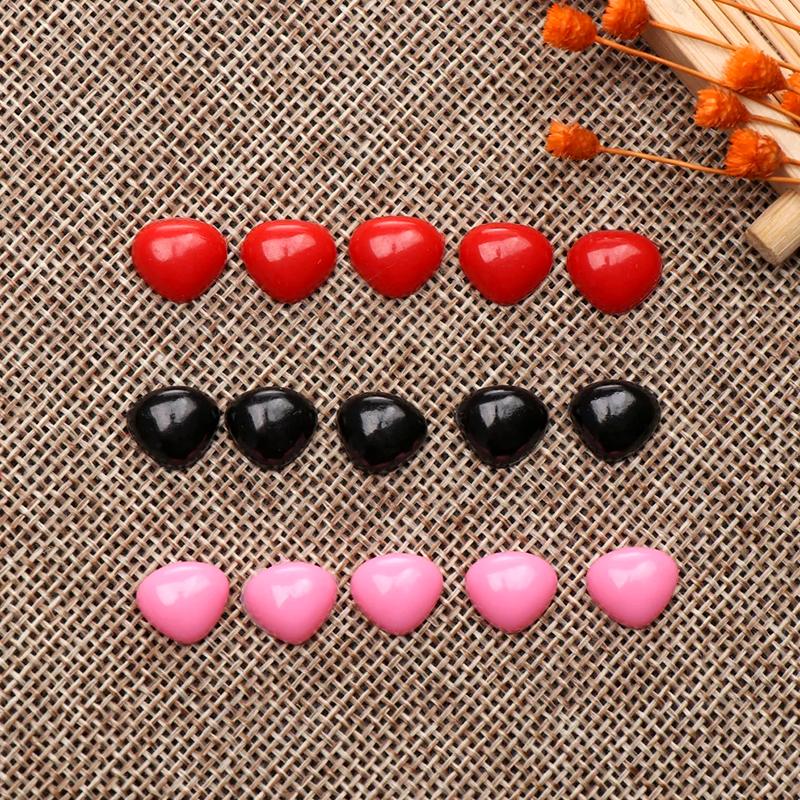 50 шт. Треугольные носовые аксессуары Мультяшный нос куклы Ручной DIY Треугольные Практичные Пластиковые с плоским дном Плюшевые игрушки