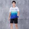 Unisex Breathable Sport T-Shirt Shorts Set Badminton Tennis Pickleball Volleyball Athletic Wear