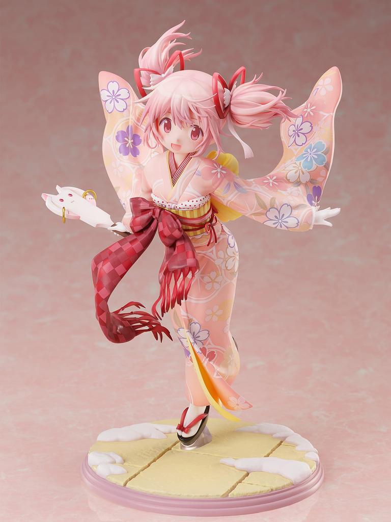 Furyu Magia Puella Magi Madoka Magica Side Madoka Kaname Wear Scale ПВХ Полная Фигурка Record Story (Справедливая версия.) 1/7 Предварительно окрашенный (AMU-FNX260)