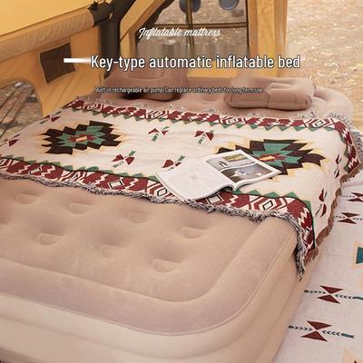 Двухсторонний надувной коврик для кемпинга и диван