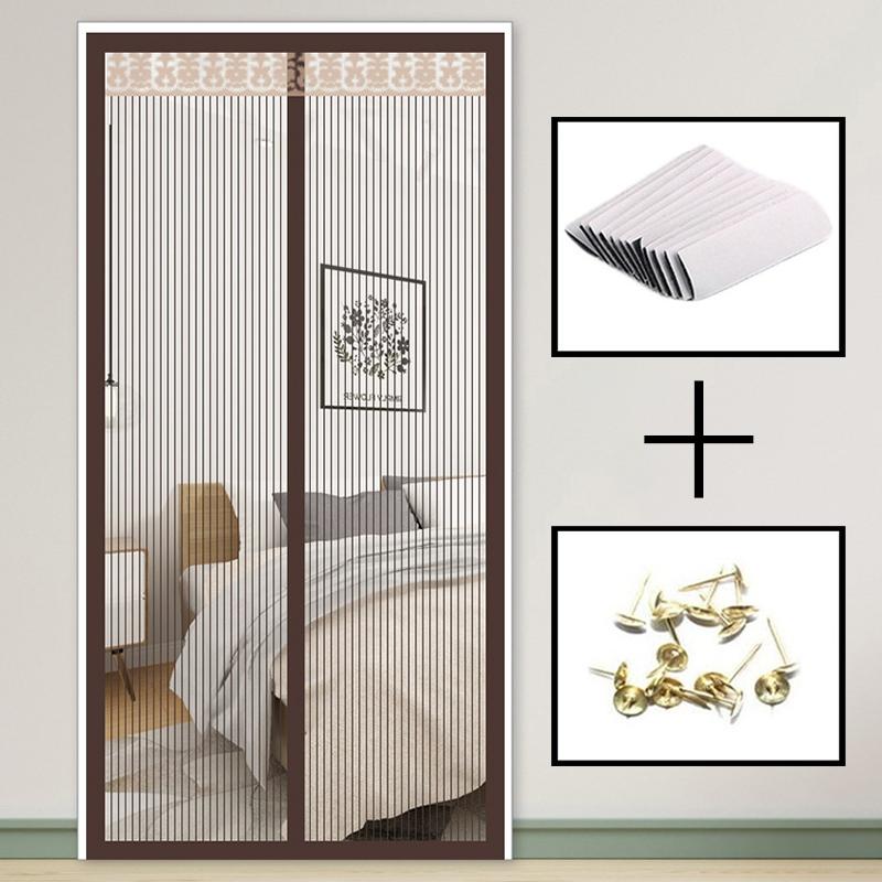 Anti-Mosquito Mesh Nets Magnetic Curtain Automatic Closing Curtains Anti Mosquito Screen Mosquito Repellent Door Curtains