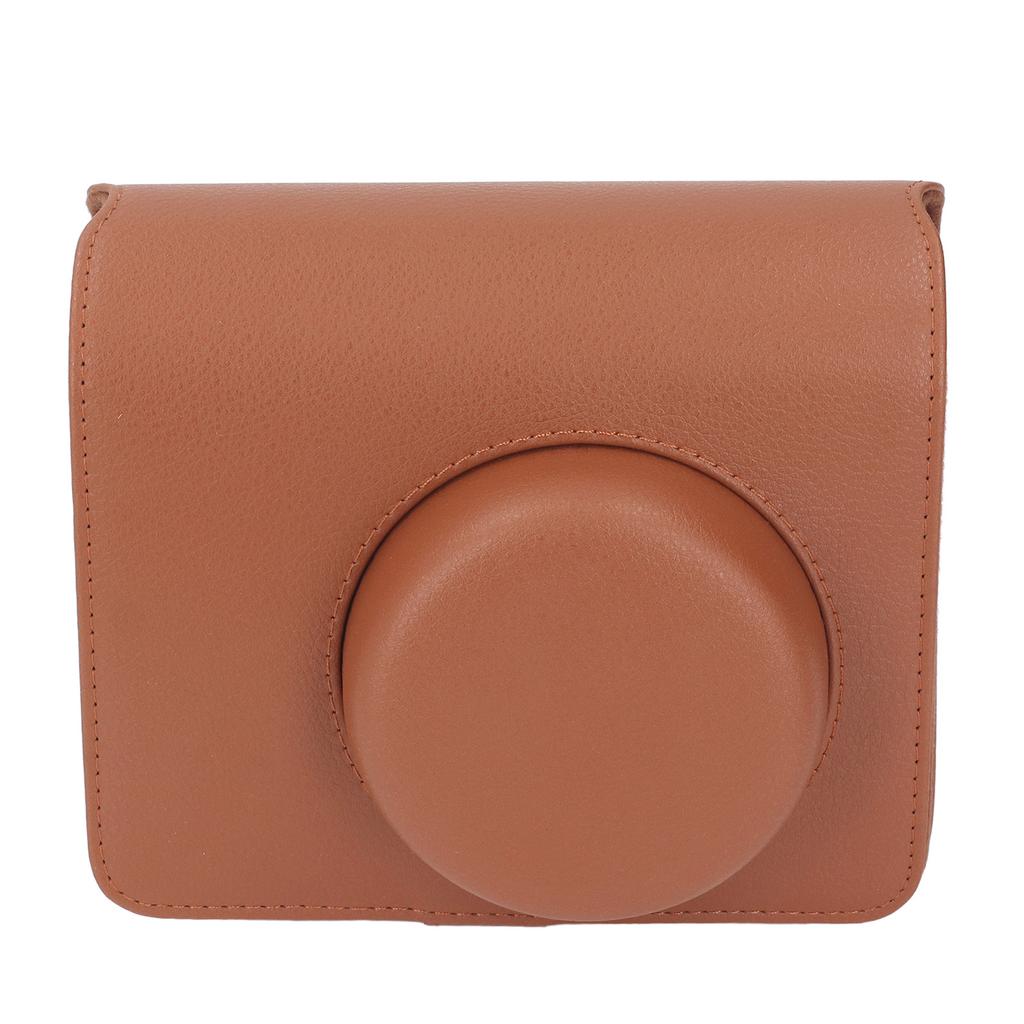 Camera Case Protective Portable Stylish Retro PU Leather Camera Carrying Bag with Removable