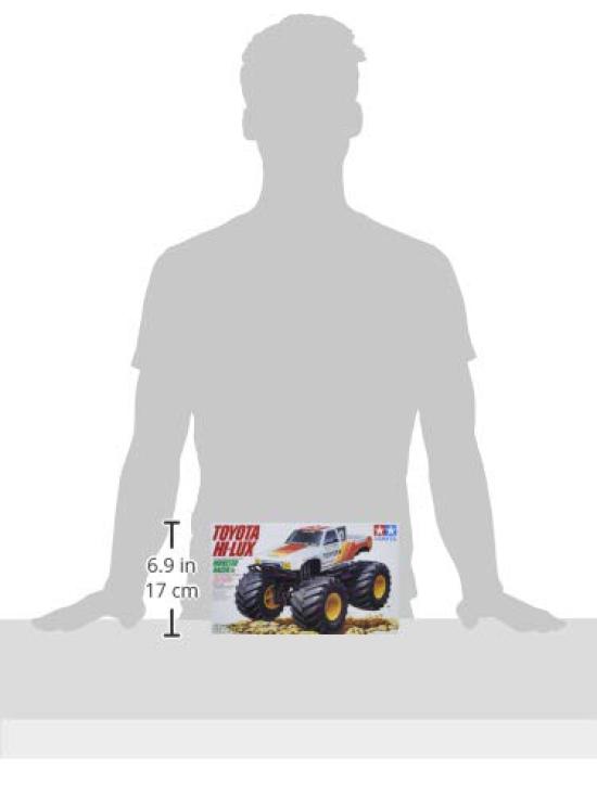 Tamiya Wild Mini 4WD Series 09 Hilux Monster Racer Plastic Model 17009 No. Jr.