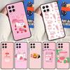 Милый Клубничный Молочный Чехол Для Телефона Samsung Galaxy M14 M34 M54 M33 M13 M23 M53 M15 M55 M31 M51 M20 M30s M32 M52