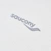 SAUCONY Футболка женская с логотипом, жаккардовая, влагоотводящая, быстросохнущая, с круглым вырезом и коротким рукавом, жемчужно-белая SC1249057B-WT02