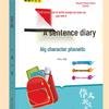 Elementary Student Illustrated Composition Diary with Golden Sentences and Pinyin