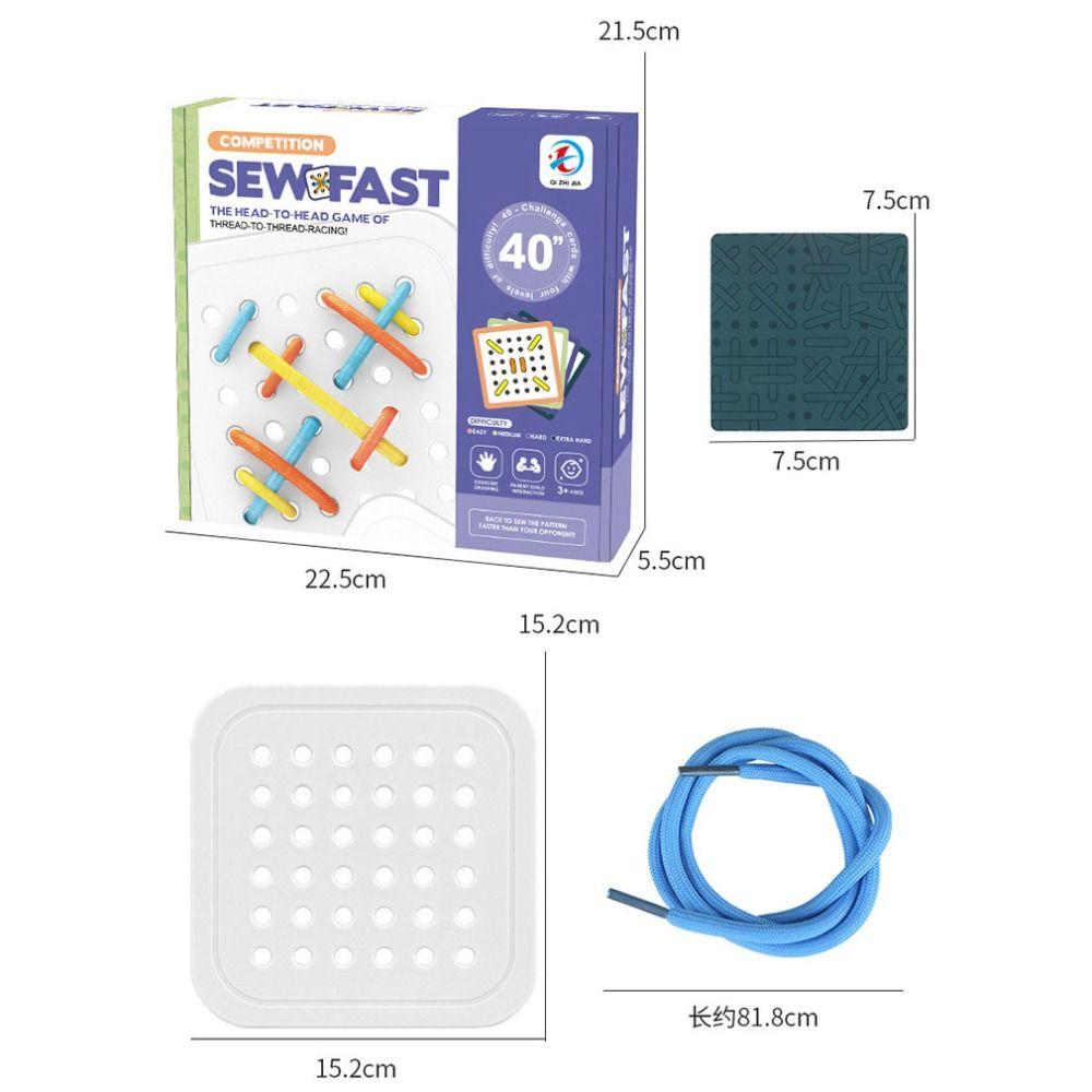 Color Cognition Skills Training Threading Toys Kids Montessorri Toys  Children Birthday Gift