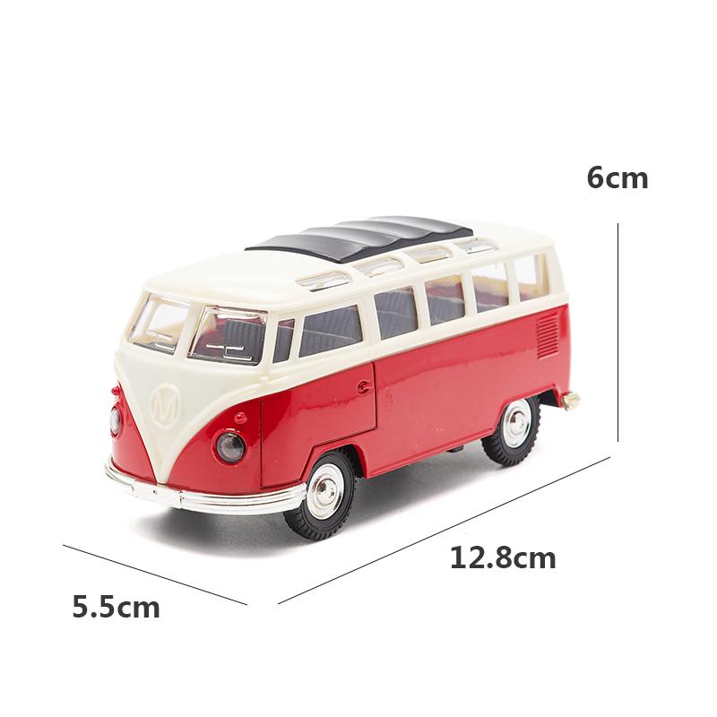 1/32 Alloy Bus Car Model: A Fun and Educational Toy for Boys! Christmas, Halloween, Thanksgiving Day Gift