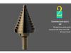 Набор из 5 британских ступенчатых сверл Pagoda Twist Drill Bit