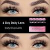 AMARA 10Pcs Daily Disposable 1 Day Daily Lens Color Contact Lenses for Eyes Natural Style Beautiful Pupils