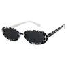 New Fashion Small Oval Driving Sunglasses Men Women Vintage Leopard Jelly Color Sun Glasses Trending Shades UV400 Eyewear