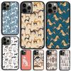 Чехол для телефона с изображением борзой галго для iPhone 17 Air 15 16e 14 13 Pro Max Coque 12 11 Pro Max PLUS