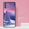 Чехол для телефона Landscape Winter Light Snow для Samsung Galaxy S26 S25 S24 S20 S21 S22 S23 Ultra S10 Plus S25 FE Cover Coque