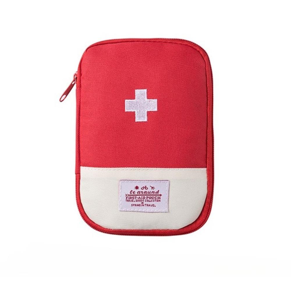 1PC Travel Medicine Bag Pill Storage Pouch Outdoor Essentials Emergency Survival Bag Mini First-aid Portable Home Storage Bag