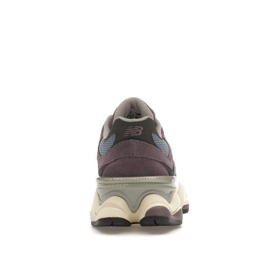 New Balance 9060 Shadow кроссовки унисекс фиолетовые арктически-серые серебристо-металлические U9060SFA