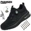 Work Sneakers Steel Toe Shoes Men Safety Shoes Puncture-Proof Work Shoes  Security Boots Fashion Indestructible Footwear