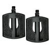 Mountain Bicycles Pedals Reflective Sheet Safety Bicycles Platform Pedals Nylon Bicycles Pedals with Sandpaper Surfaces