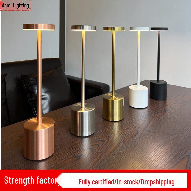 I-shaped Touch Table Lamp with USB Charging - Eye Protection Study Lamp, Desktop Decoration, Night Light