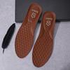Мужские спортивные стельки из коровьей кожи: Поглощение пота, дезодорирование, амортизация, дышащая амортизация для баскетбола