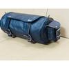 Tool Bag Motorcycle Leather Pouch Goat Strap Buckle Closure Roll Saddle Luggage