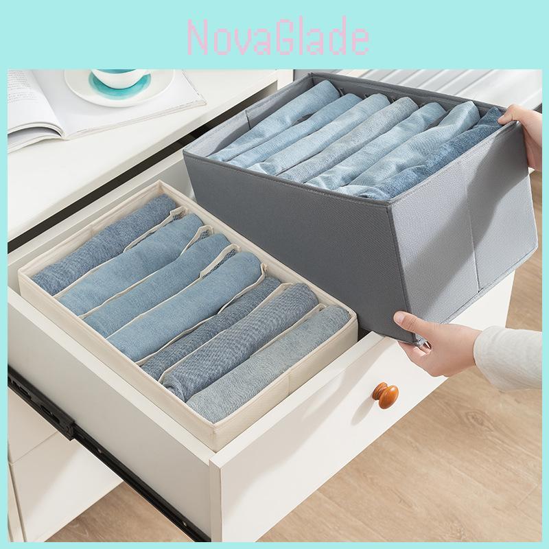 Корзина-ящик из Оксфордской ткани с усилением из ПП-плиты для одежды и аксессуаров