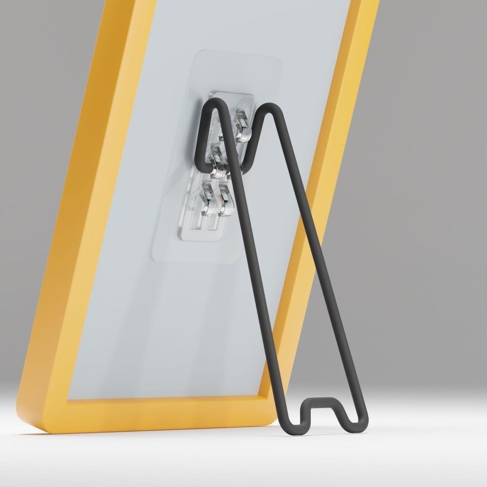 Adjustable Photo Frame Stand Stainless Steel Picture Display Holder Frame Easel Banquet Decor