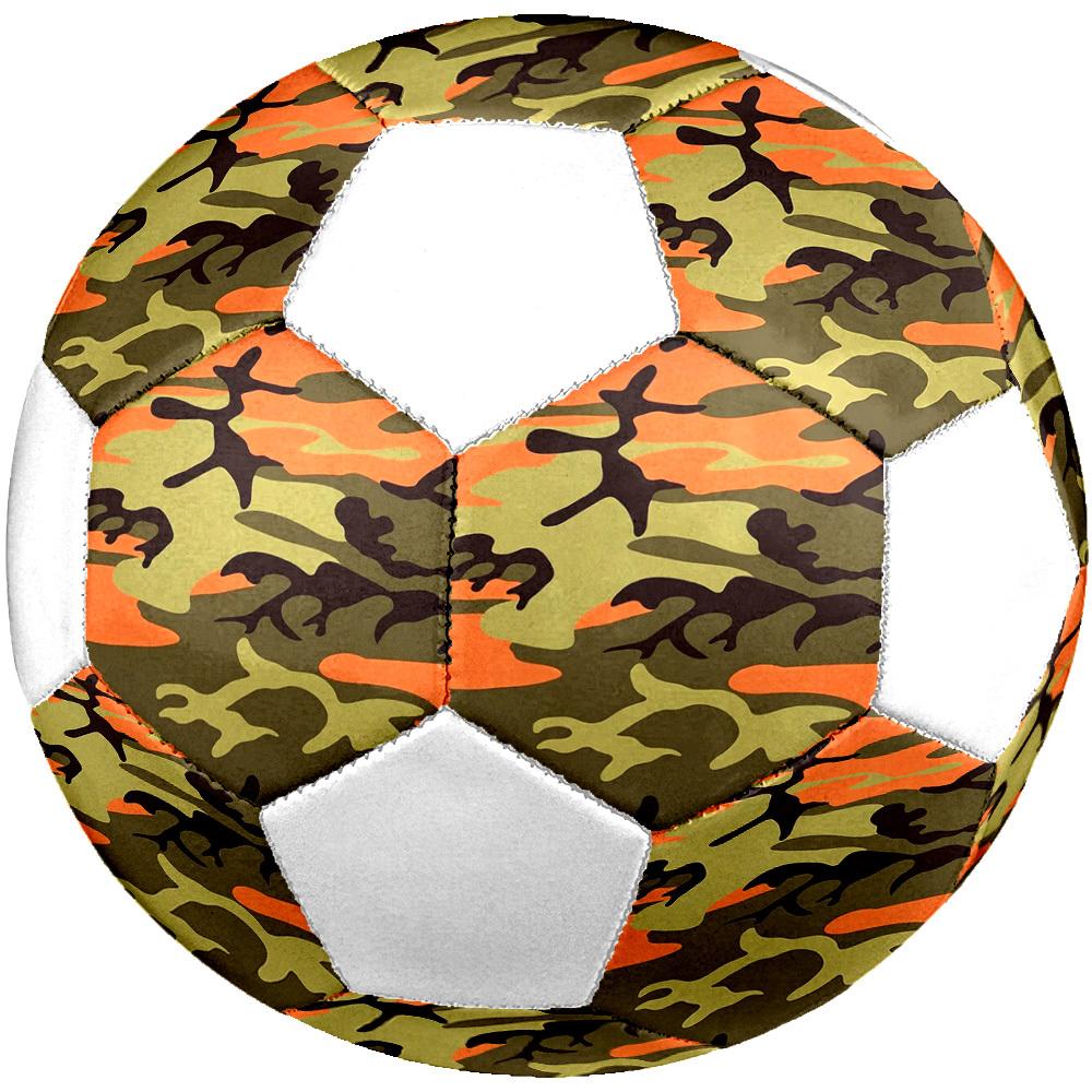 1pc Camouflage Lightweight PVC Training Soccer Ball, Size 5, Suitable for Indoor and Outdoor TrainingGift y6037