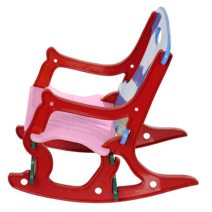 TONI – Chaise à bascule enfant 3-en-1 (chaise, bascule, puzzle), intérieur/extérieur, plastique, 30×50×50 cm, 25 kg