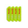4PCS/set Car Reflective Strips Warning Badge 3D Stickers For Audi S5 S6 S7 S4 S8 TT TTS A4 B8 A3 B6 A6 C7 C6 B7 Q5 Q7 C5 A5 B5