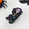 Acrylic Halloween Hair Claw Spider Skeleton Shark Clip Creative Halloween Themed Gripper  Women