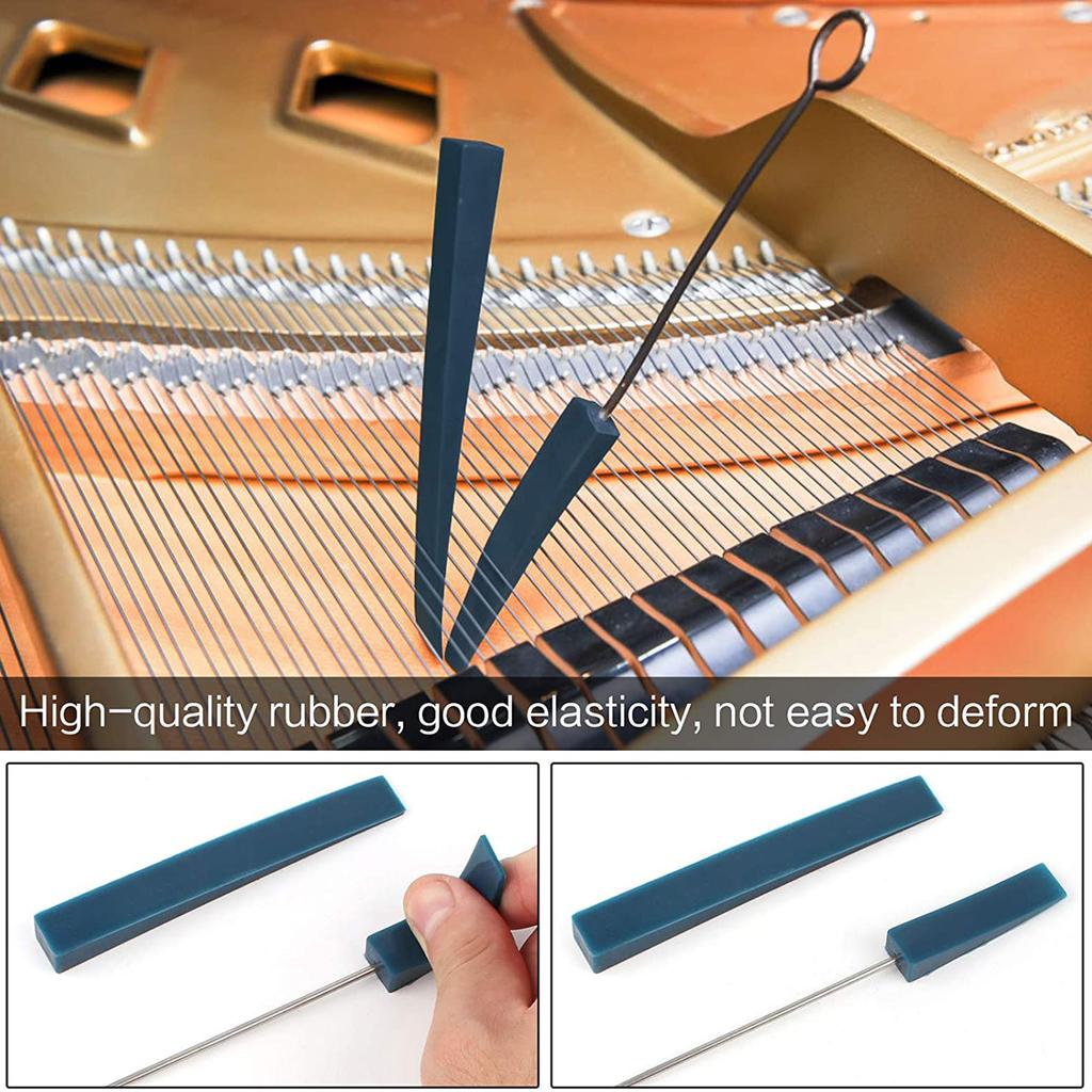 Профессиональный набор для настройки фортепиано, тюнинговый ключ, молоток, темпераментная полоса, набор для отключения звука, крепежный набор для фортепиано «сделай сам»