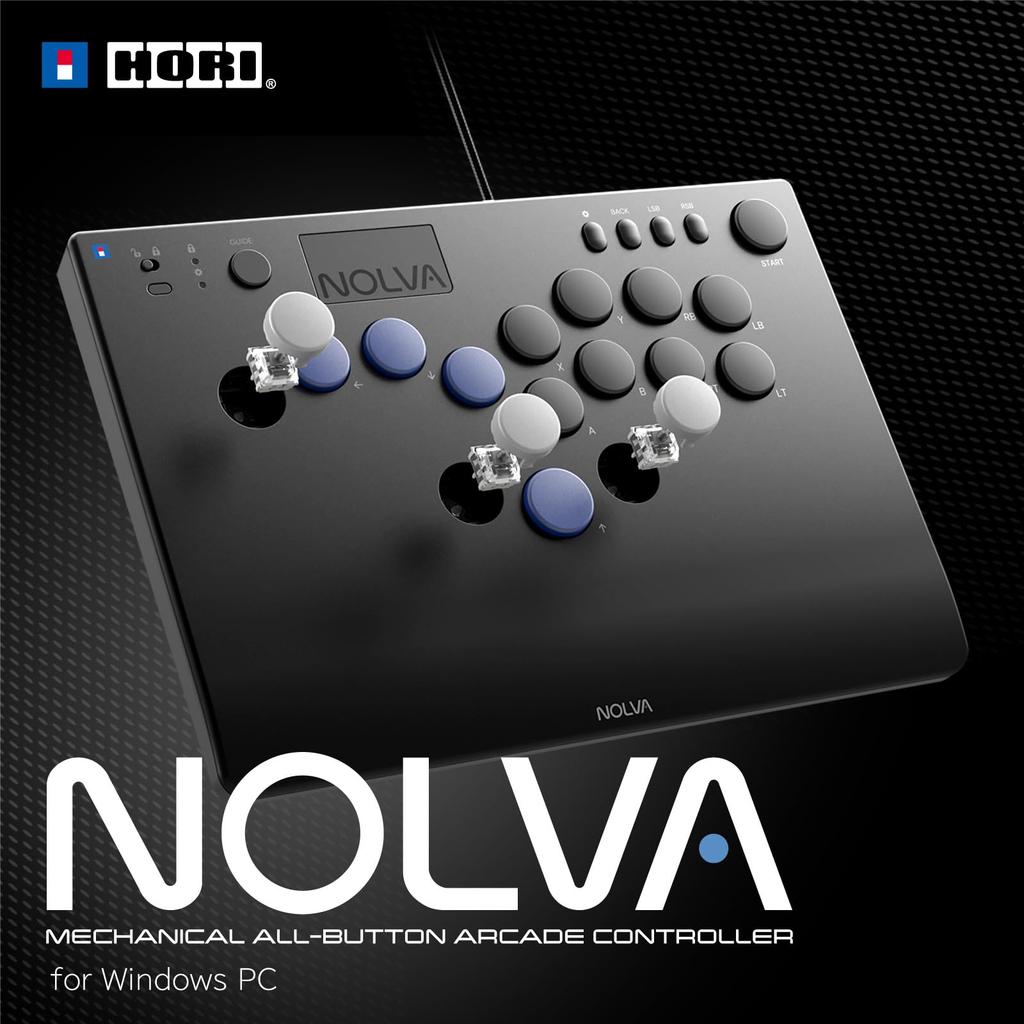 NOLVA Mechanical All-Button Arcade Controller for Windows PC [Limited to Japan]