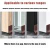 Arbitrary Tailoring Windproof Door Bottom Seal Strip SoundProof Dustproof Door Gap Baffle Soft TPE Waterproof Seal Strip Hotel