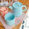 1/6 Doll Kettle Cup Set Alloy Miniature Drinkware Creative Dollhouse Teapot