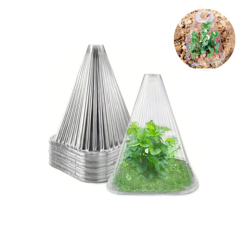 20 шт. Чехол для защиты растений от мороза, Конический чехол-тень, Защита для цветов, Овощи