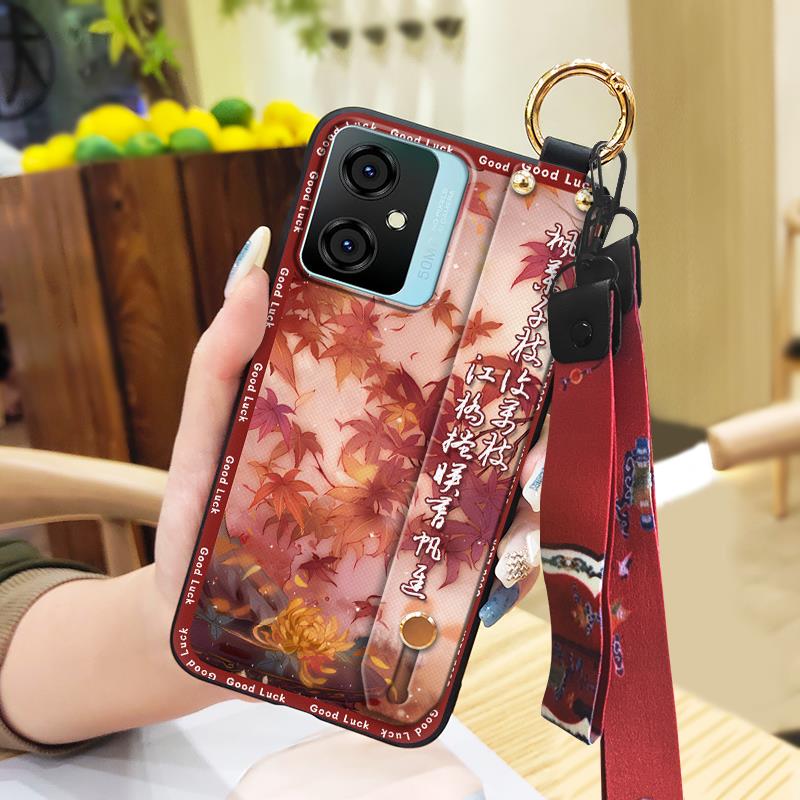 Грязеотталкивающий Пылезащитный Чехол для Телефона Для Blackview Oscal C70 Мягкий чехол Браслет Модный Шнурок Прочный Китайский стиль