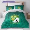 Club Leon Pattern Bedding Set Quilt Cover Pillowcase Home Decor Gift (1 * duvet cover + 2 * pillowcase, without core)