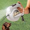 Laisse pour chien rétractable - InnovaGoods - Leashic - 6 en 1 - Lumière LED - Compartiments pratiques