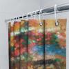 Colorful Watercolor Shower Curtain for Bathroom Decor Multicolored Abstract Design by TaurusDuan