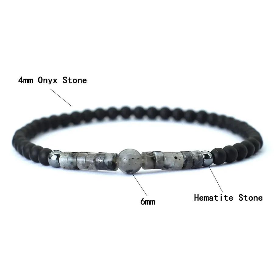 Богемский браслет из императорского камня Унисекс 4 мм Маленькие бусины Браслет из драгоценных камней Эластичный браслет из бусин Досуг Pulseira Аксессуары Joias