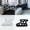4 шт. 3D-печатный нескользящий дверной стопор, клин для балконной оконной двери, простая установка для раздвижной двери, окна, ограничитель от столкновений, для дома